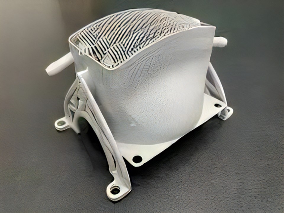 高性能ヒートシンク（切削レス）｜金属3Dプリンタ工法転換ラボ