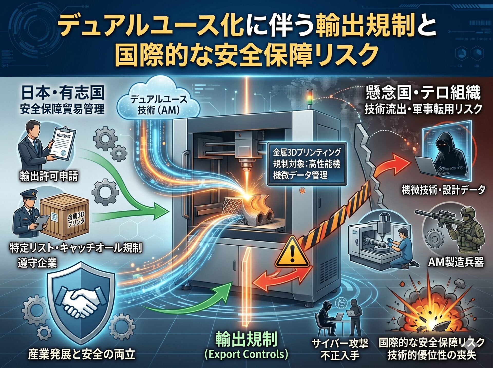 デュアルユース（軍民両用）分野における金属3Dプリンティングの適用可能性｜金属3Dプリンタ工法転換ラボ